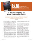 Is Your Company an Attractive Investment?