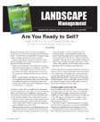 Are You Ready to Sell?