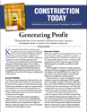 Generating Profit