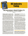 Increasing profitability
